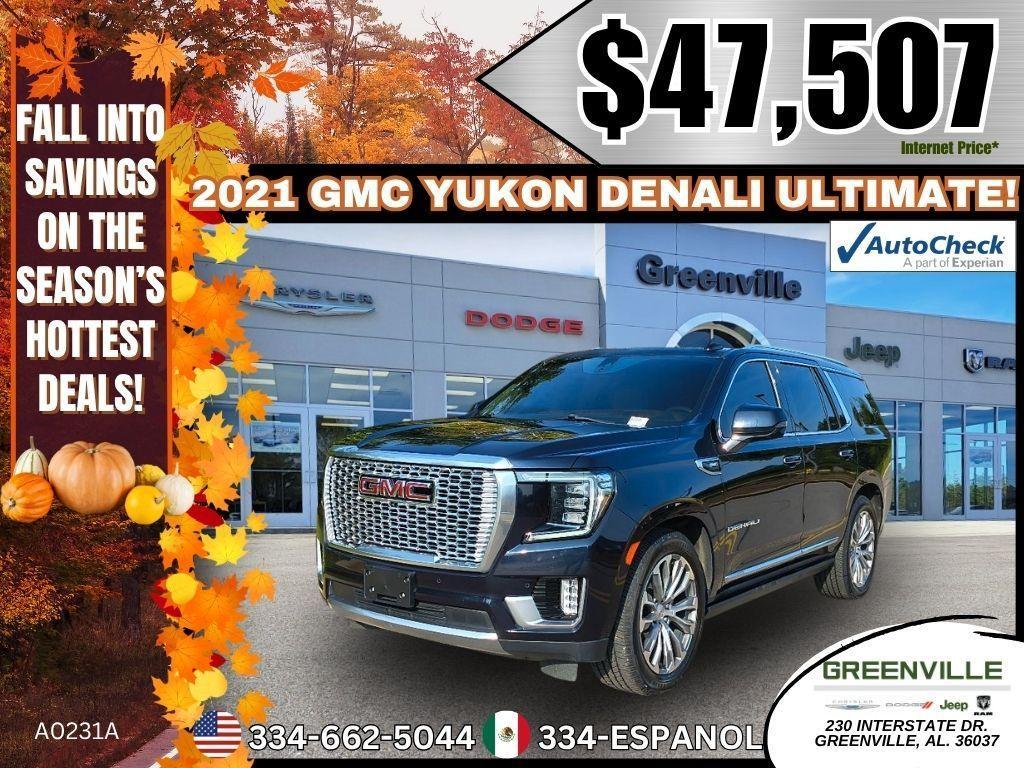 used 2021 GMC Yukon car, priced at $47,507