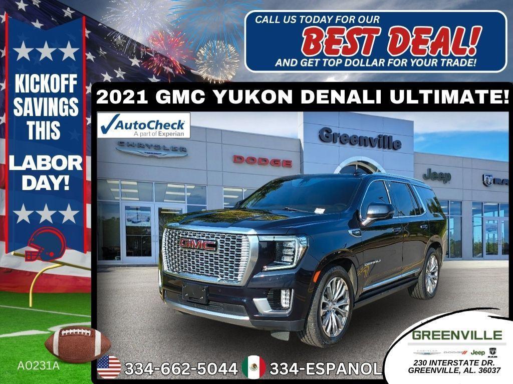 used 2021 GMC Yukon car, priced at $49,977