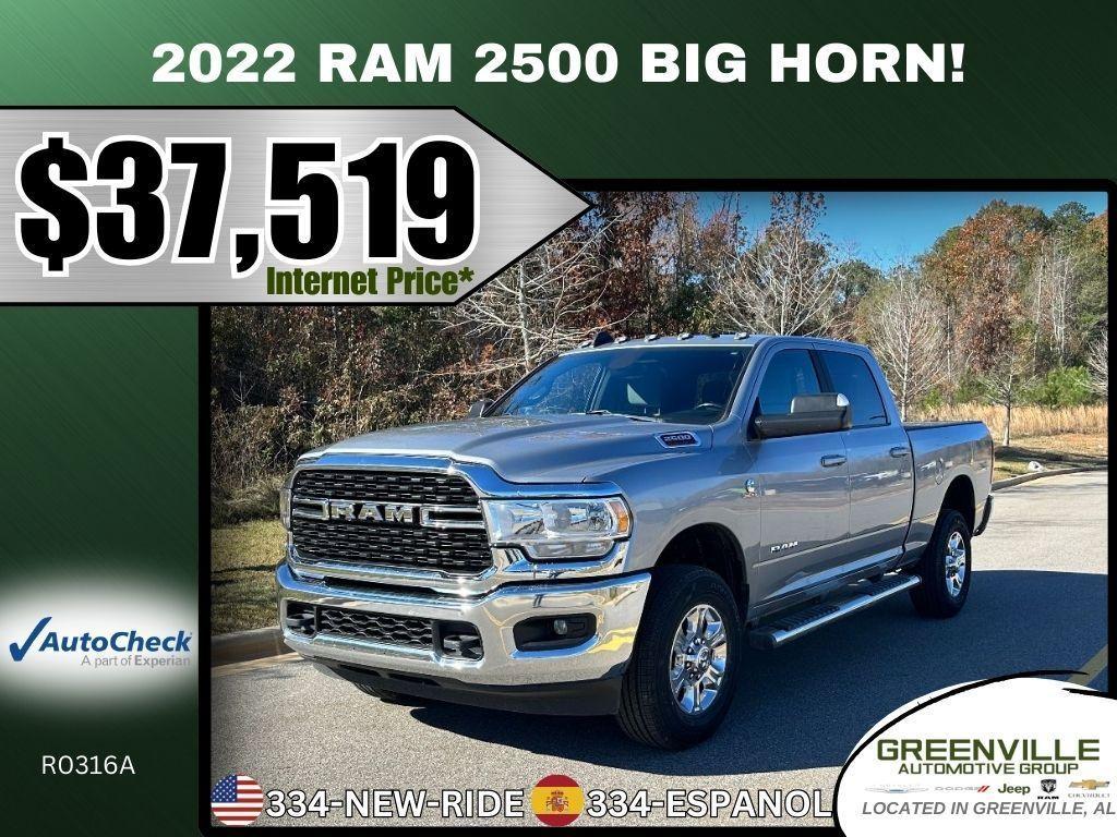 used 2022 Ram 2500 car, priced at $37,519