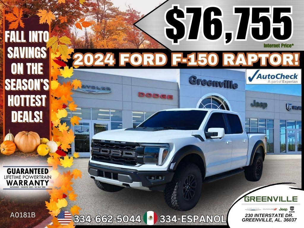 used 2024 Ford F-150 car, priced at $76,755