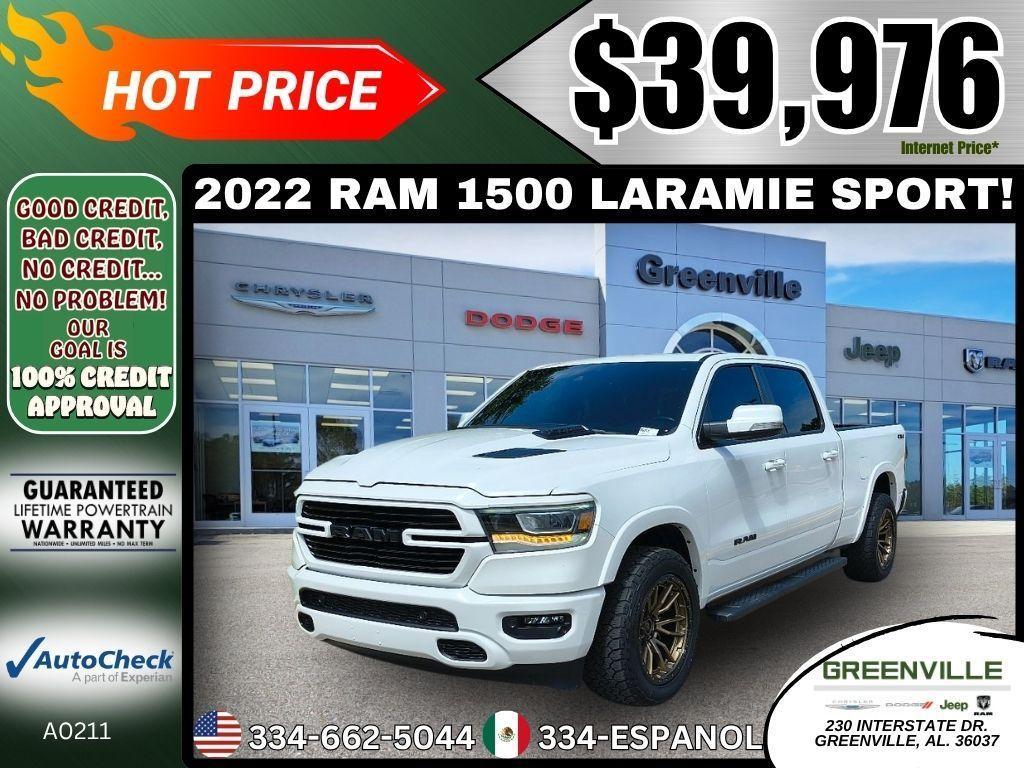 used 2022 Ram 1500 car, priced at $39,976