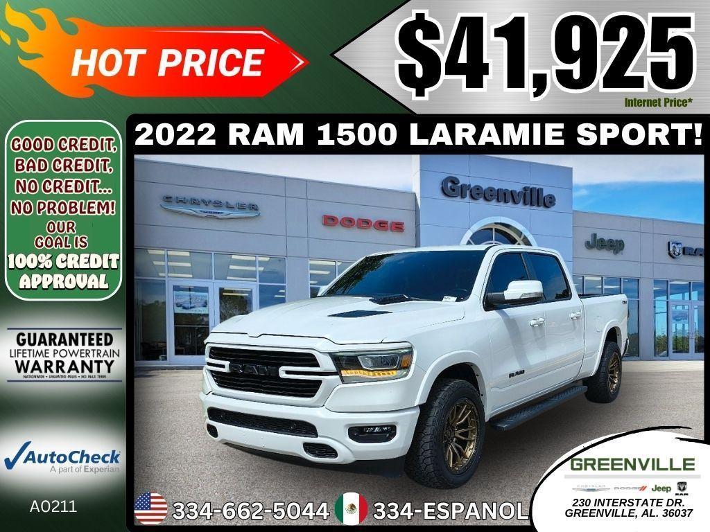 used 2022 Ram 1500 car, priced at $41,925