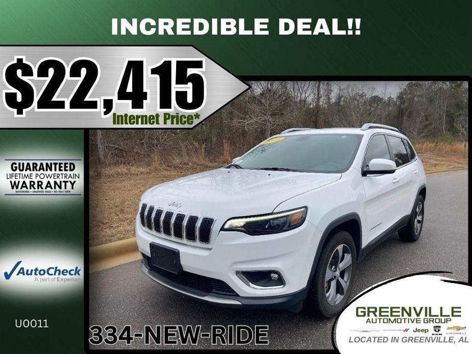 used 2019 Jeep Cherokee car, priced at $22,415
