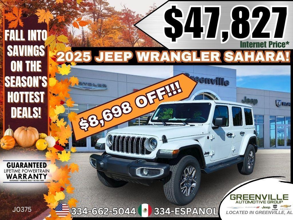 new 2025 Jeep Wrangler car, priced at $47,827