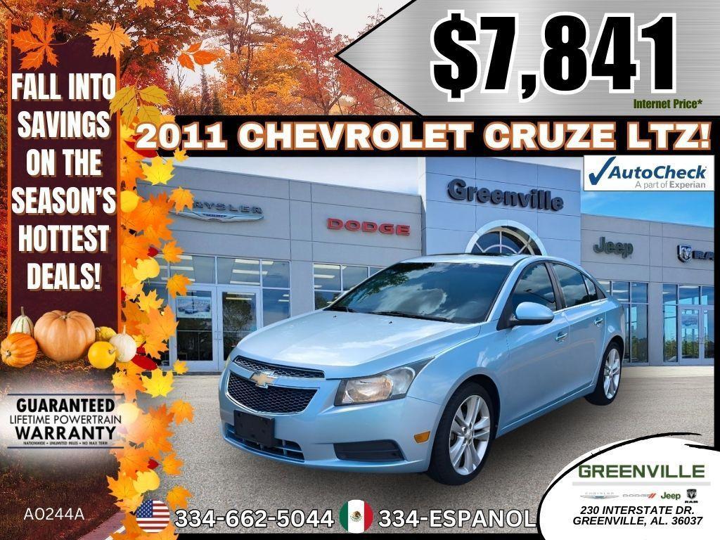 used 2011 Chevrolet Cruze car, priced at $7,841