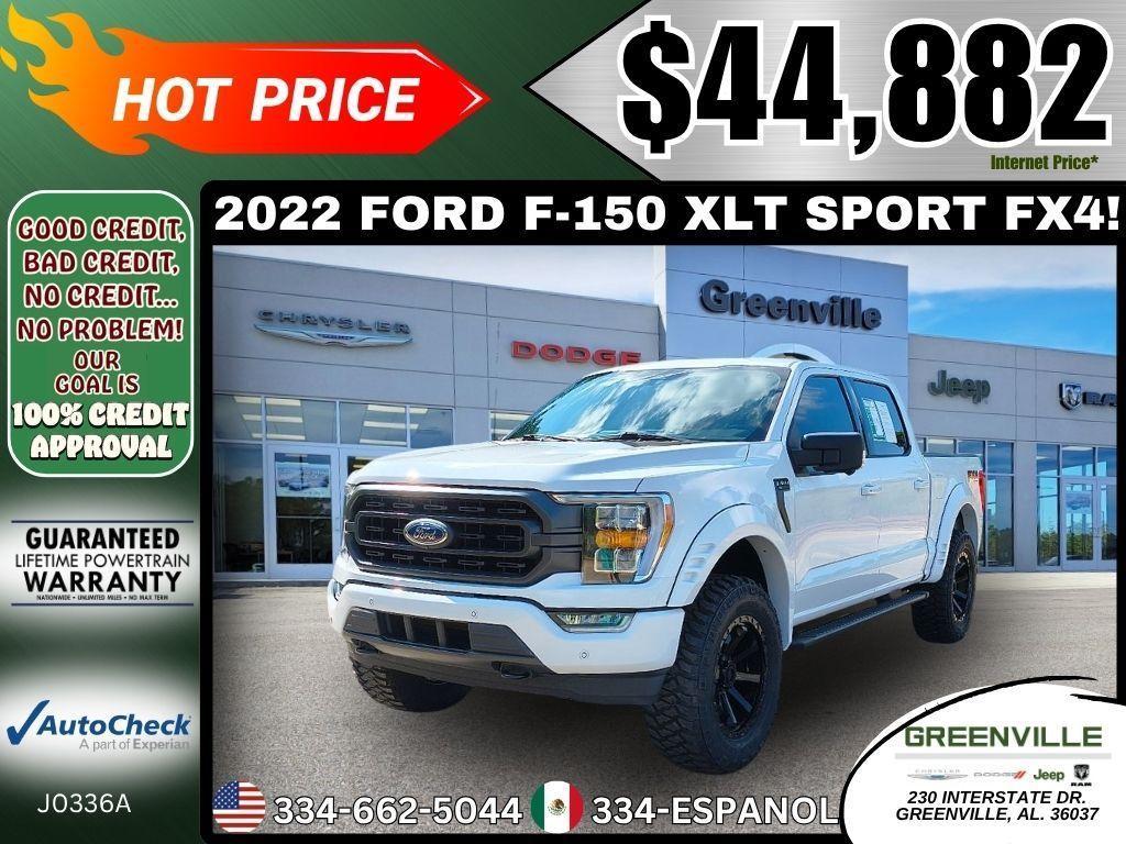 used 2022 Ford F-150 car, priced at $44,882