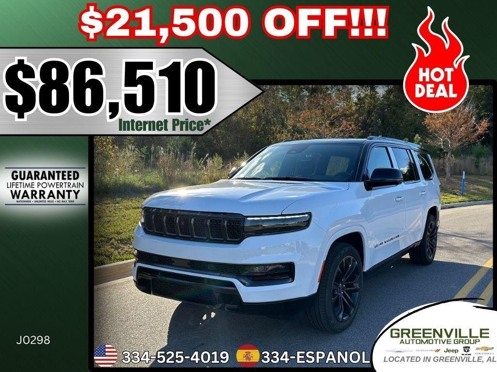 new 2024 Jeep Grand Wagoneer car, priced at $98,510