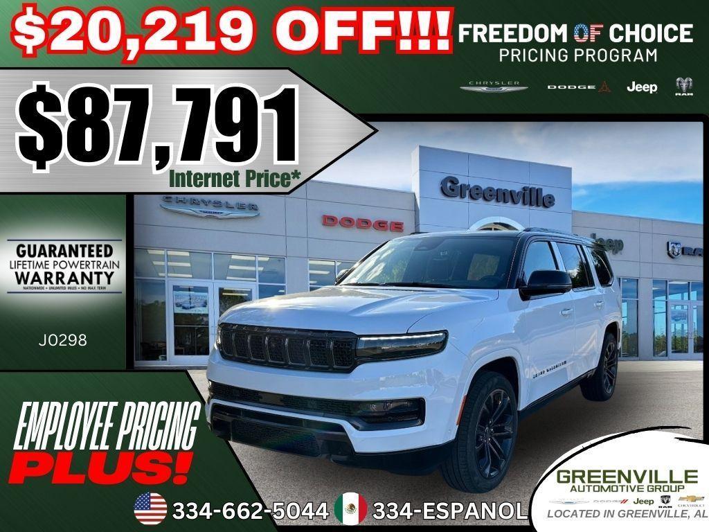 new 2024 Jeep Grand Wagoneer car, priced at $87,791