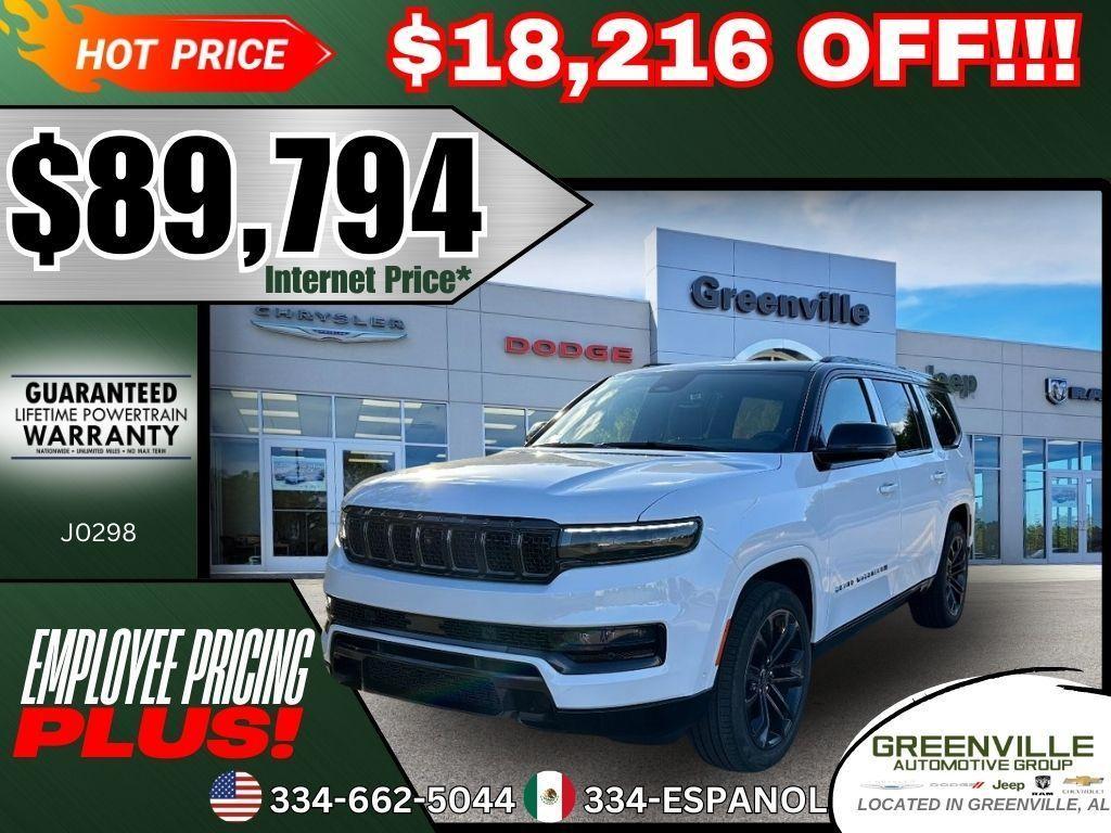 new 2024 Jeep Grand Wagoneer car, priced at $89,794