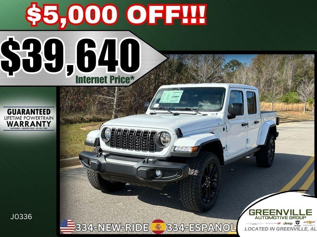 new 2025 Jeep Gladiator car, priced at $39,640