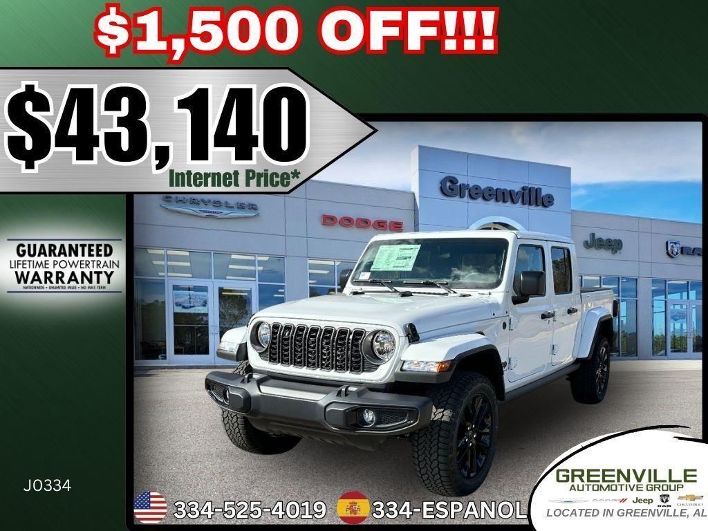 new 2025 Jeep Gladiator car, priced at $43,140