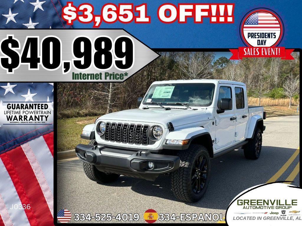 new 2025 Jeep Gladiator car, priced at $40,989