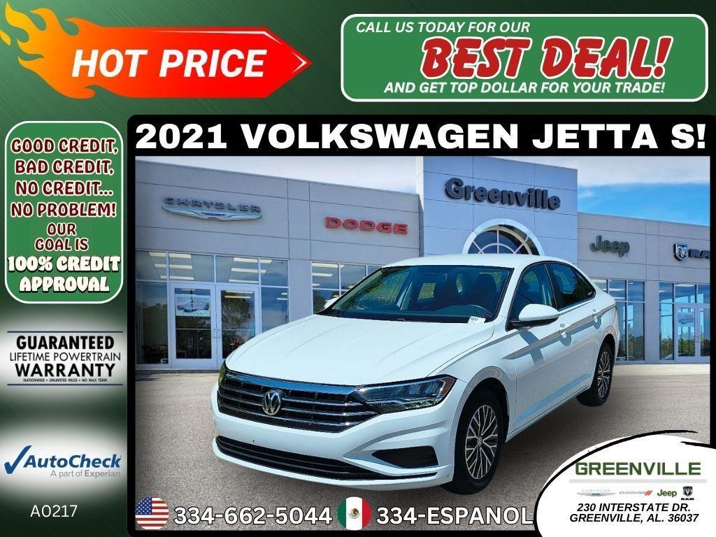 used 2021 Volkswagen Jetta car, priced at $18,883