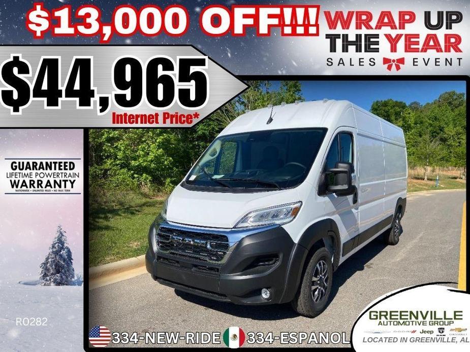 new 2024 Ram ProMaster 3500 car, priced at $44,965