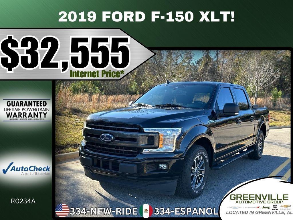 used 2019 Ford F-150 car, priced at $32,555