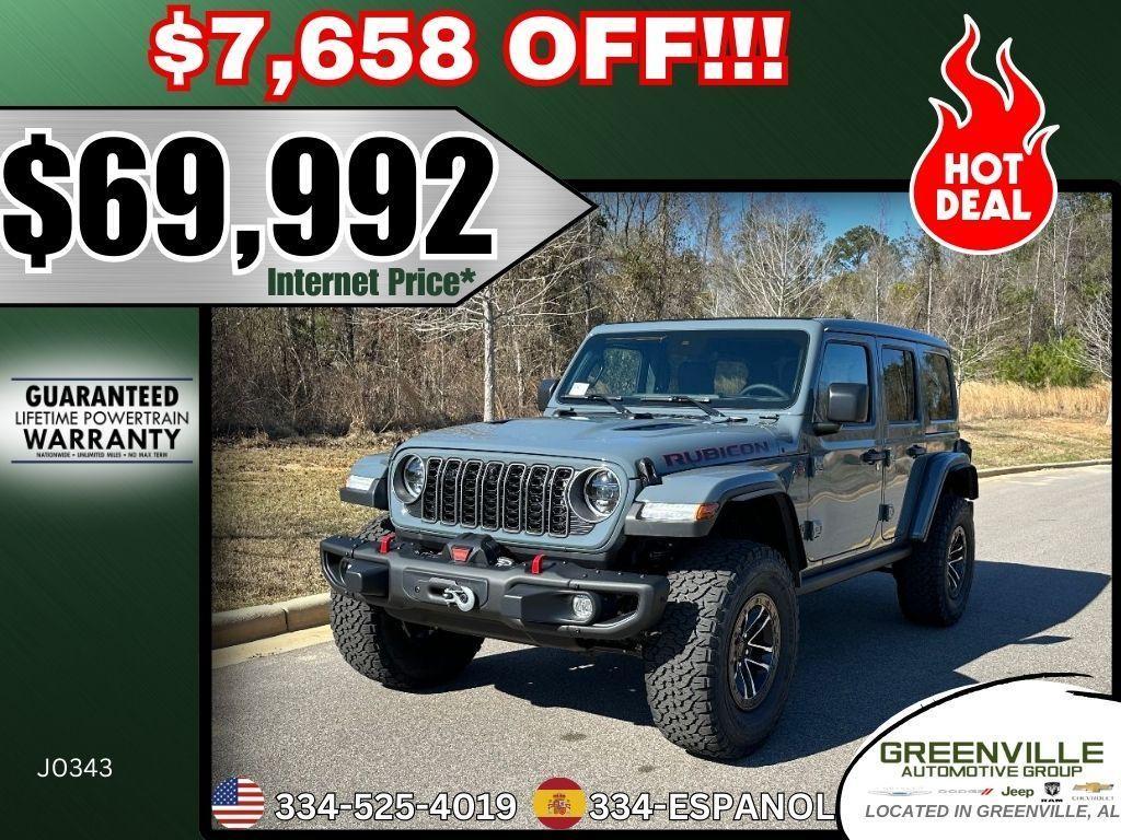 new 2025 Jeep Wrangler car, priced at $69,992