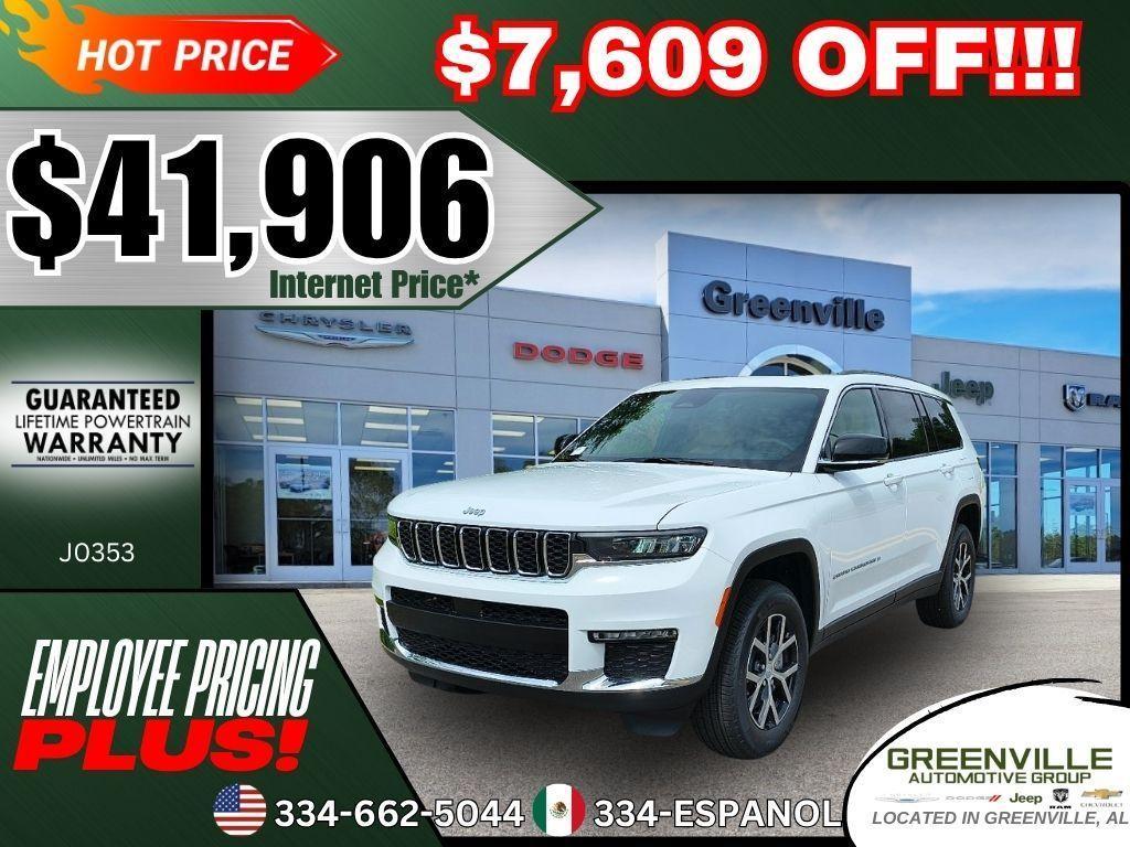new 2025 Jeep Grand Cherokee L car, priced at $41,906