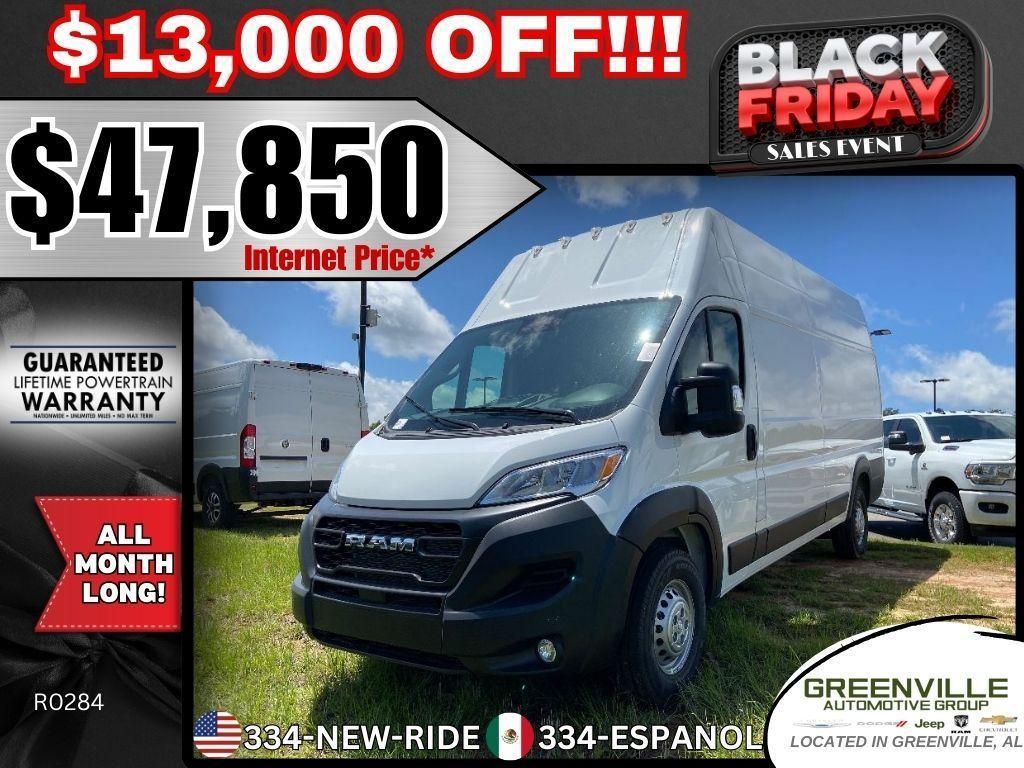 new 2024 Ram ProMaster 3500 car, priced at $47,850