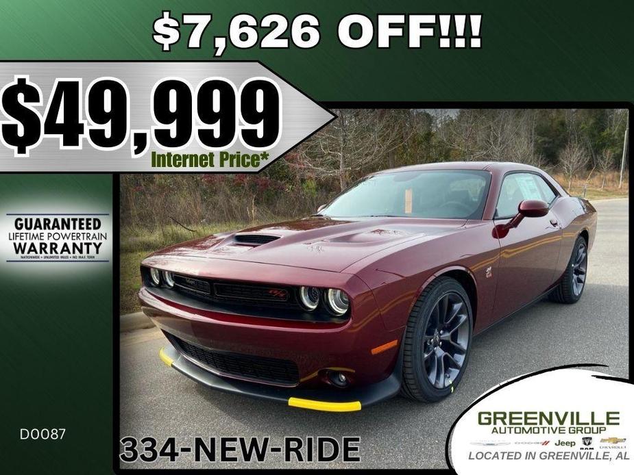 new 2023 Dodge Challenger car, priced at $49,999