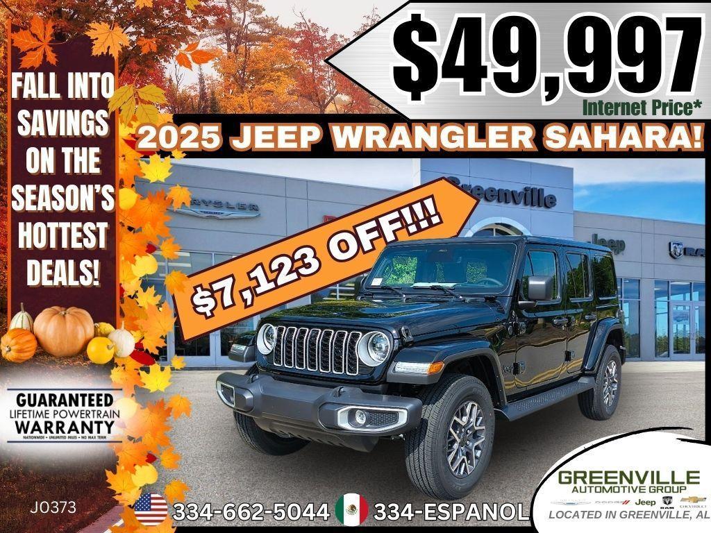 new 2025 Jeep Wrangler car, priced at $49,997