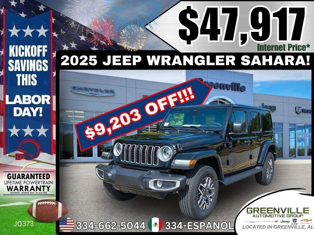 new 2025 Jeep Wrangler car, priced at $47,917