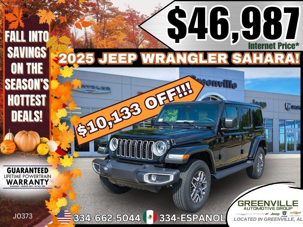 new 2025 Jeep Wrangler car, priced at $46,987