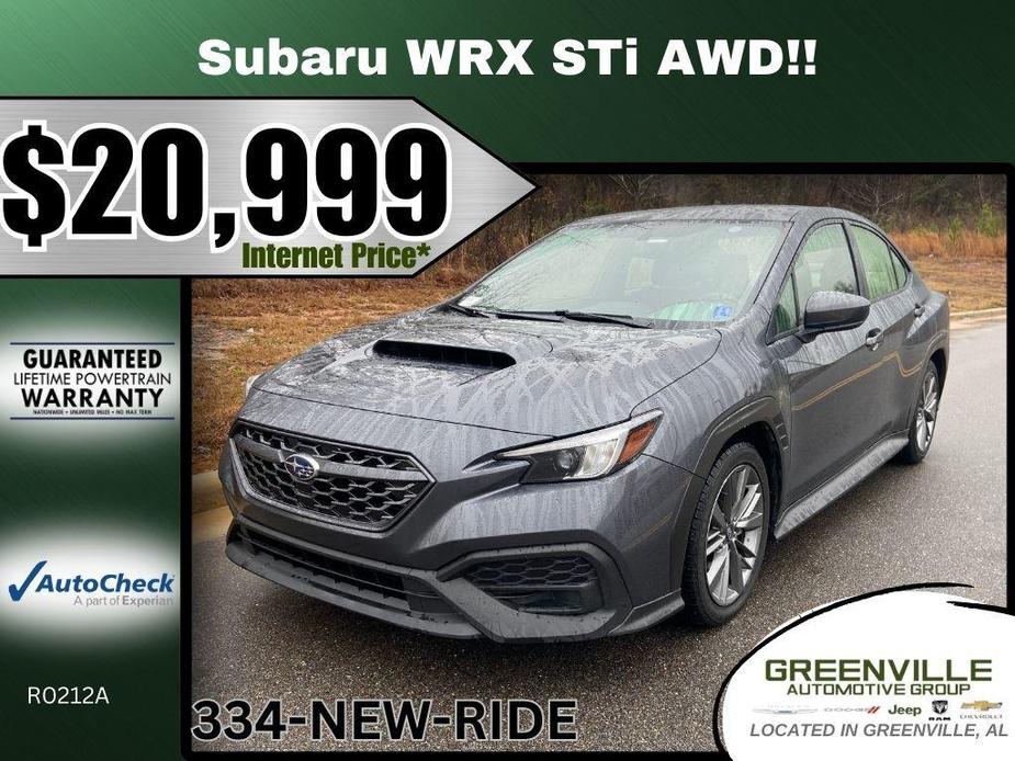 used 2022 Subaru WRX car, priced at $20,999