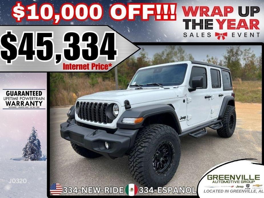 new 2024 Jeep Wrangler car, priced at $45,334