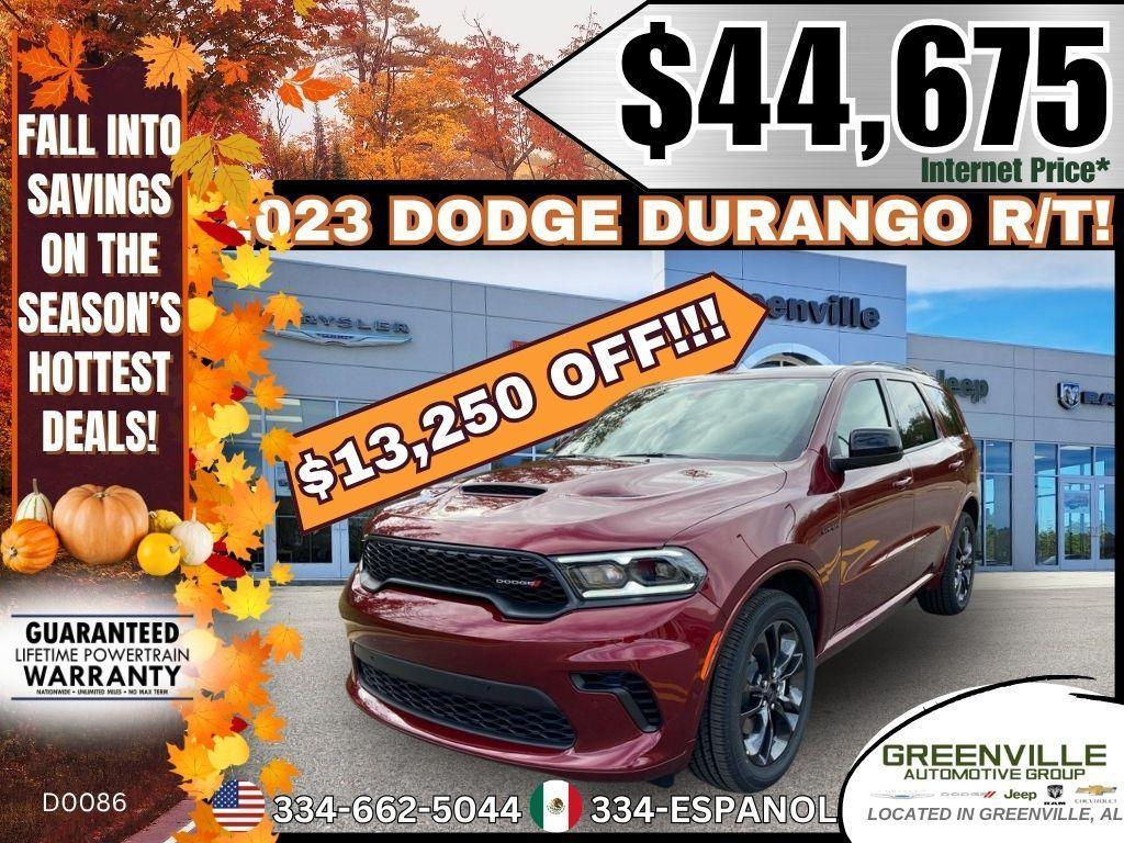 new 2023 Dodge Durango car, priced at $44,675