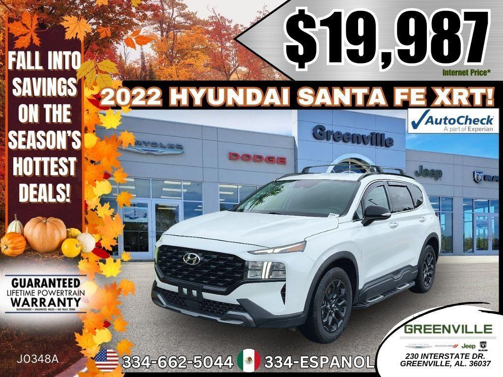 used 2022 Hyundai Santa Fe car, priced at $19,987