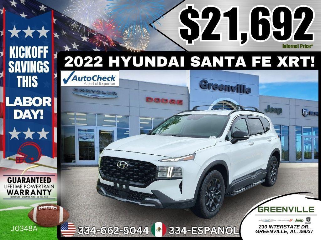 used 2022 Hyundai Santa Fe car, priced at $21,692