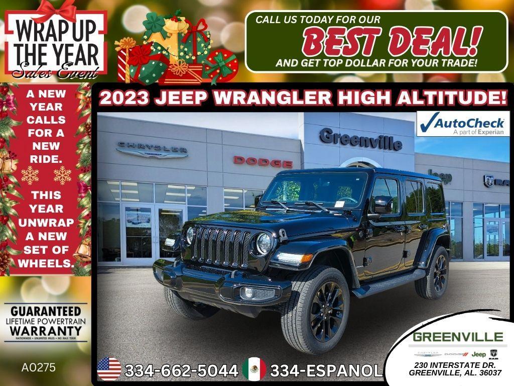 used 2023 Jeep Wrangler car