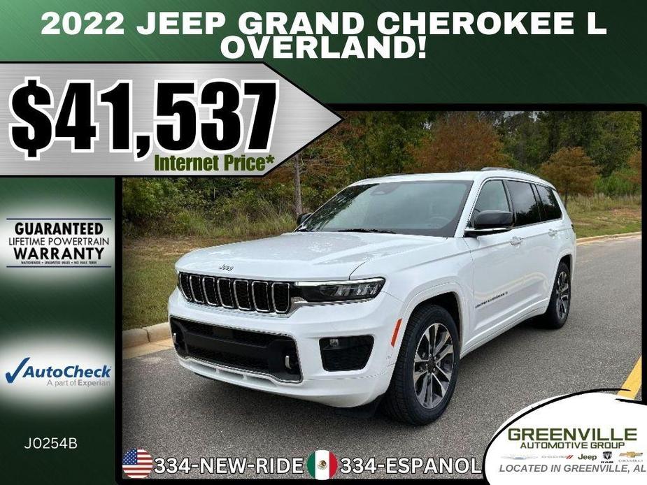 used 2022 Jeep Grand Cherokee L car, priced at $39,425