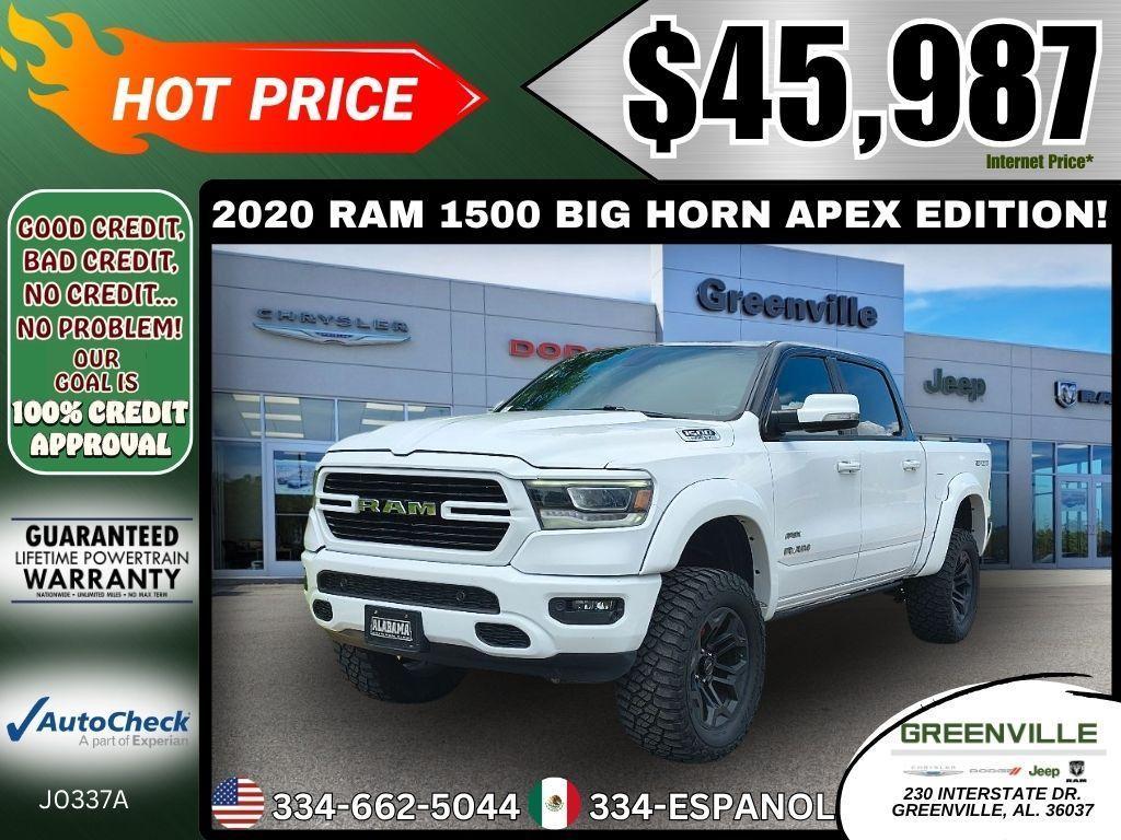 used 2020 Ram 1500 car, priced at $45,987