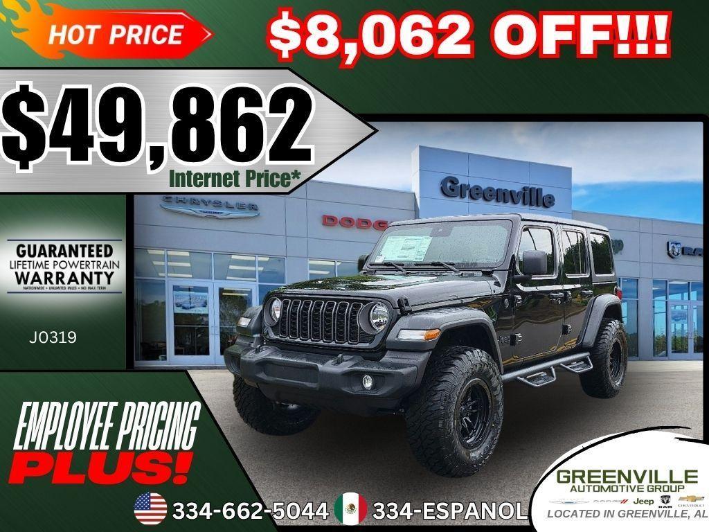 new 2024 Jeep Wrangler car, priced at $49,862
