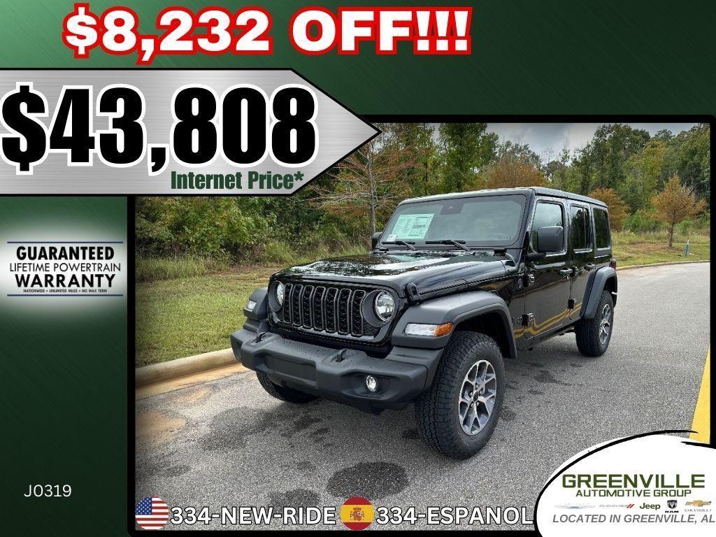 new 2024 Jeep Wrangler car, priced at $43,808