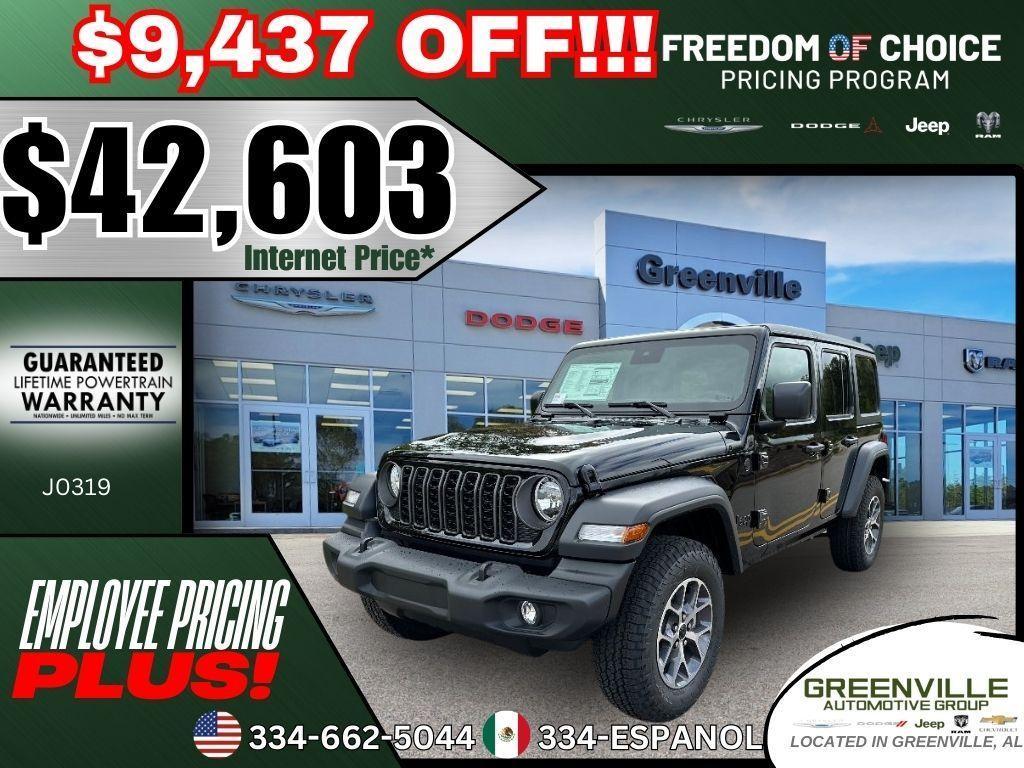 new 2024 Jeep Wrangler car, priced at $42,603