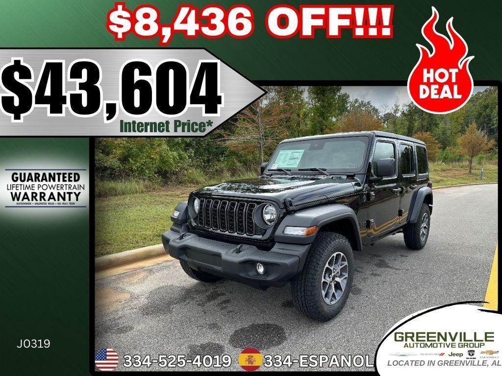 new 2024 Jeep Wrangler car, priced at $43,604