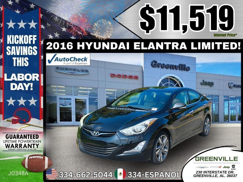 used 2016 Hyundai Elantra car, priced at $10,981