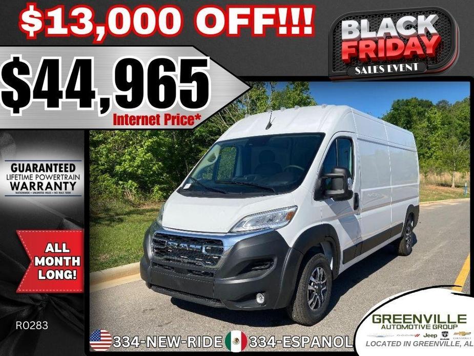 new 2024 Ram ProMaster 3500 car, priced at $44,965