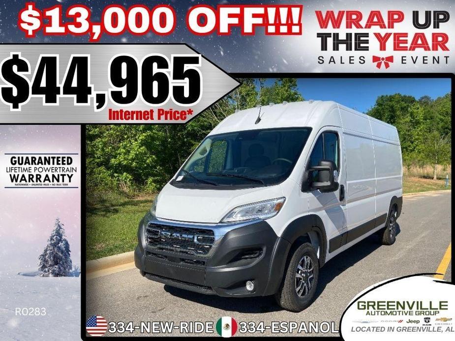 new 2024 Ram ProMaster 3500 car, priced at $44,965