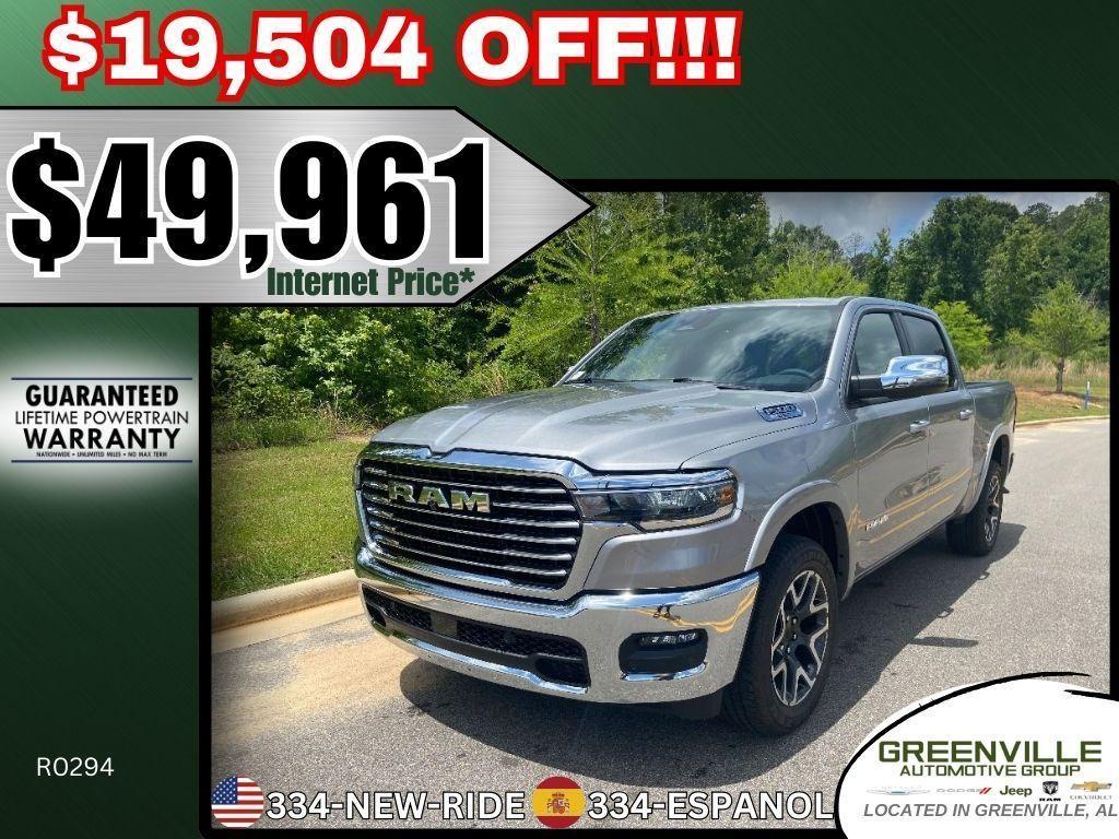 new 2025 Ram 1500 car, priced at $49,961