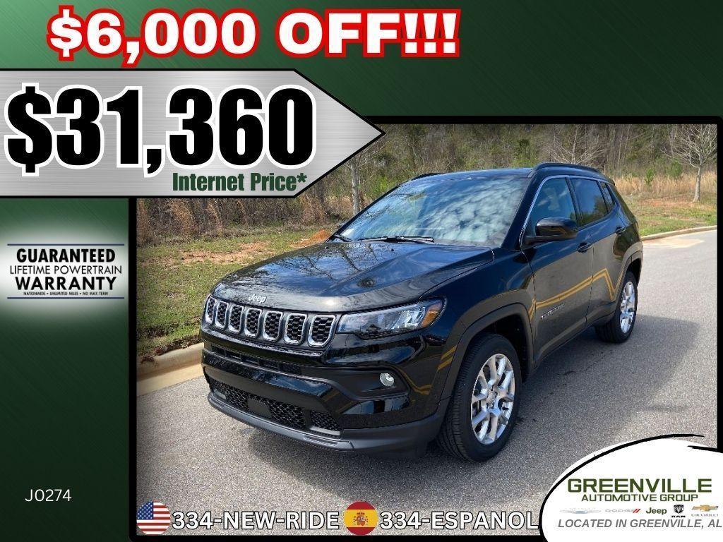 new 2024 Jeep Compass car, priced at $31,360