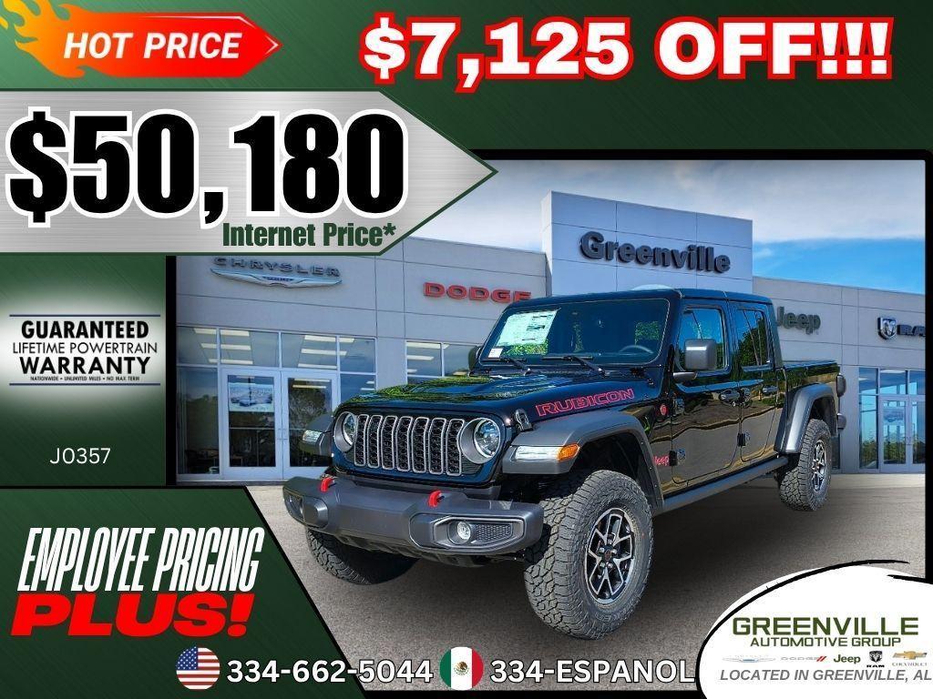 new 2025 Jeep Gladiator car, priced at $50,180