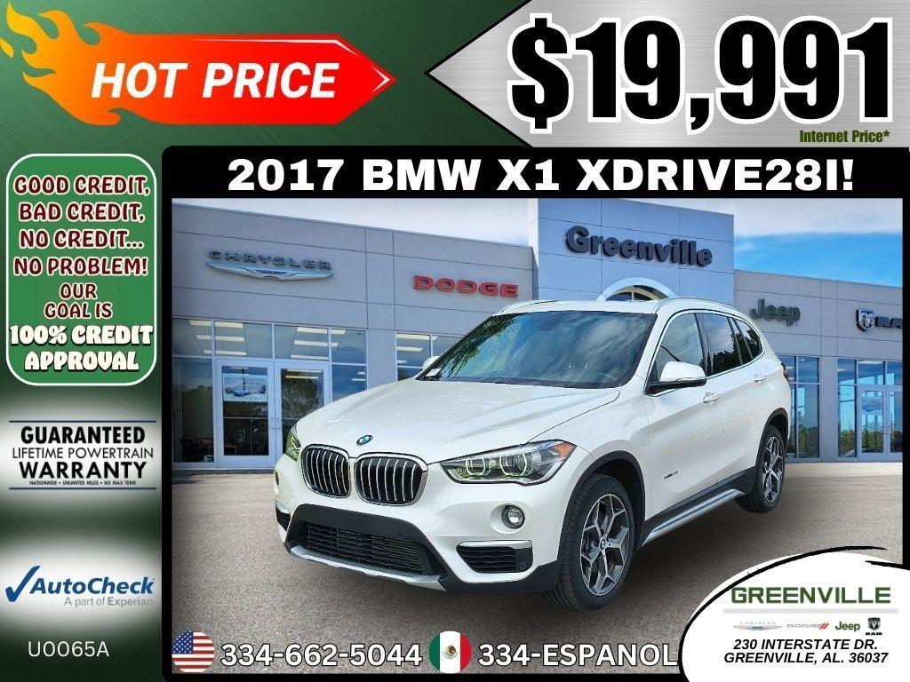 used 2017 BMW X1 car, priced at $19,991