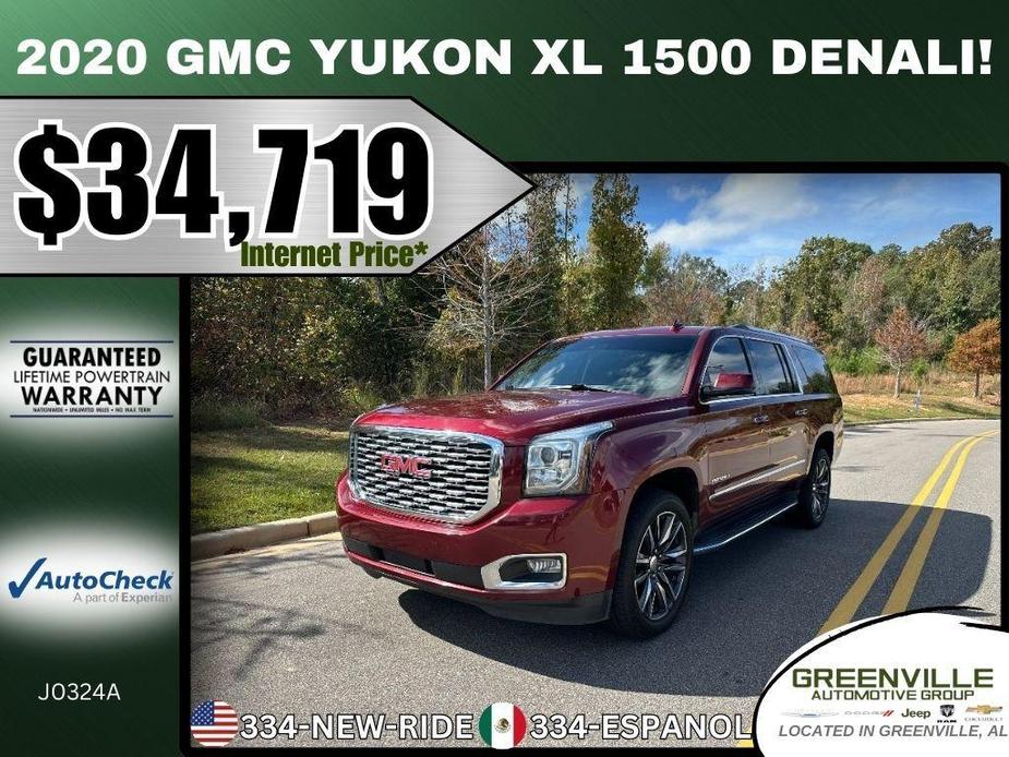 used 2020 GMC Yukon XL car, priced at $34,719