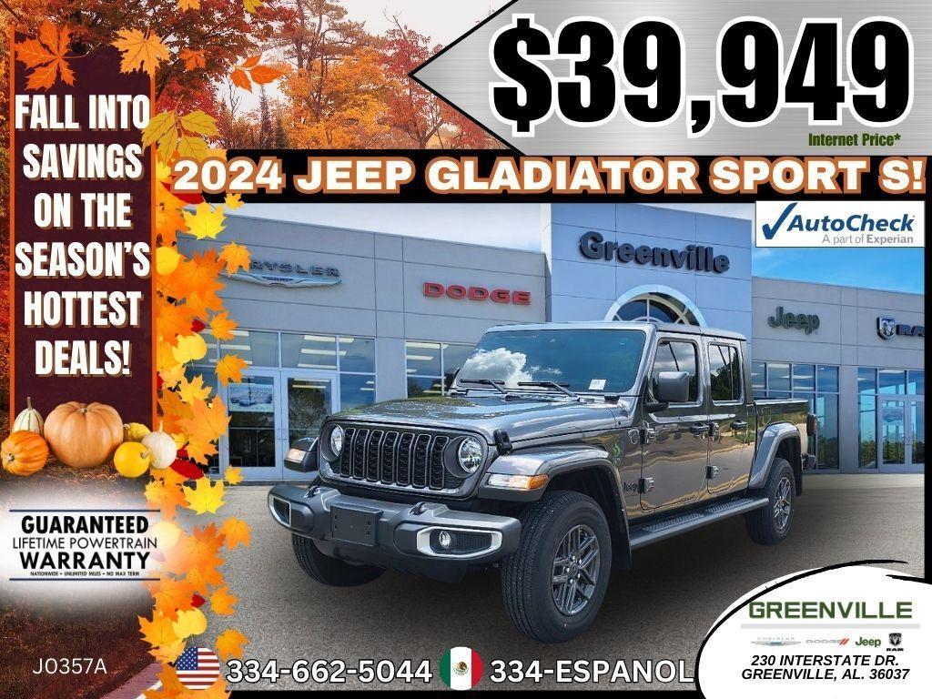 used 2024 Jeep Gladiator car, priced at $39,949