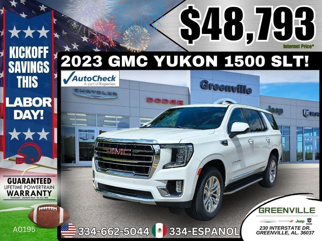 used 2023 GMC Yukon car, priced at $48,793