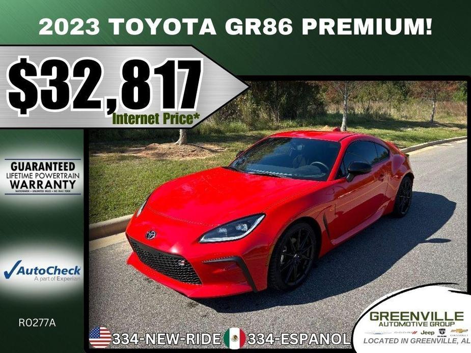 used 2023 Toyota GR86 car, priced at $32,817