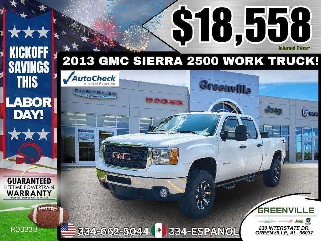 used 2013 GMC Sierra 2500 car, priced at $18,558